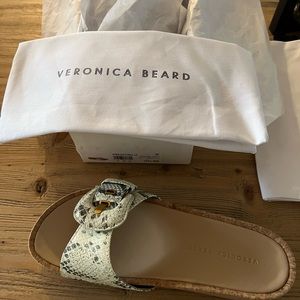 New Veronica Beard platform sandals
